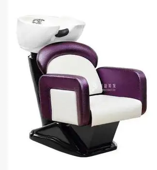 Hair salon seated flush bed. Ceramic basin barbershop half lying type mobile. Shampoo chair
Hair salon seated flush bed. Ceramic basin barbershop half lying type mobile. Shampoo chair