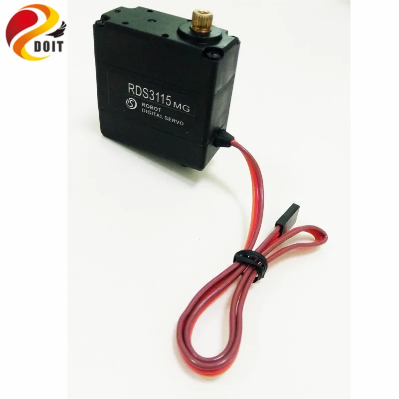 Robot Servo RDS3115 Metal Gear Digital Servo Robot Servo Arduino Servo for Robotic DIY 15kg/cm
Robot Servo RDS3115 Metal Gear Digital Servo Robot Servo Arduino Servo for Robotic DIY 15kg/cm