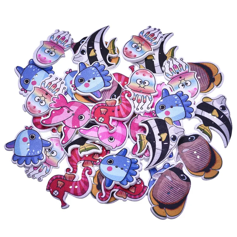 50pcs Diy Mixed Fish Wooden Buttons Sewing Accessories Flatback Scrapbooking Wood Decorative Sewing Buttons For Clothing35x24mm
50pcs Diy Mixed Fish Wooden Buttons Sewing Accessories Flatback Scrapbooking Wood Decorative Sewing Buttons For Clothing35x24mm