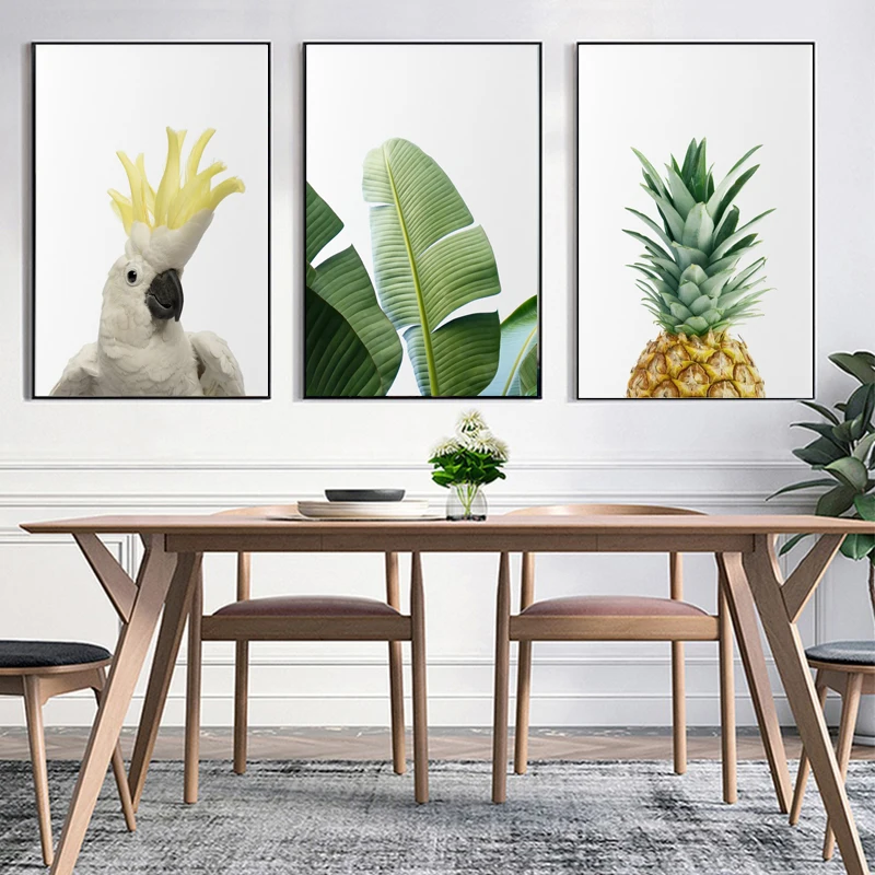 Tropical Wall Art Canvas Banana Leaf Painting Pineapple Posters Bird Prints Yellow Pictures for Living Room Kitchen Decor Framed
Tropical Wall Art Canvas Banana Leaf Painting Pineapple Posters Bird Prints Yellow Pictures for Living Room Kitchen Decor Framed
