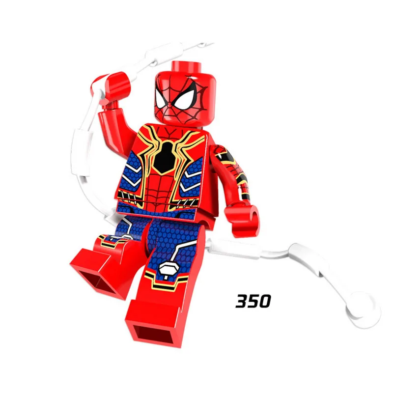 Single Sale Super Heroes Star Wars 350 Iron Spider Model Mini Building Blocks Figure Bricks Toys gifts
Single Sale Super Heroes Star Wars 350 Iron Spider Model Mini Building Blocks Figure Bricks Toys gifts