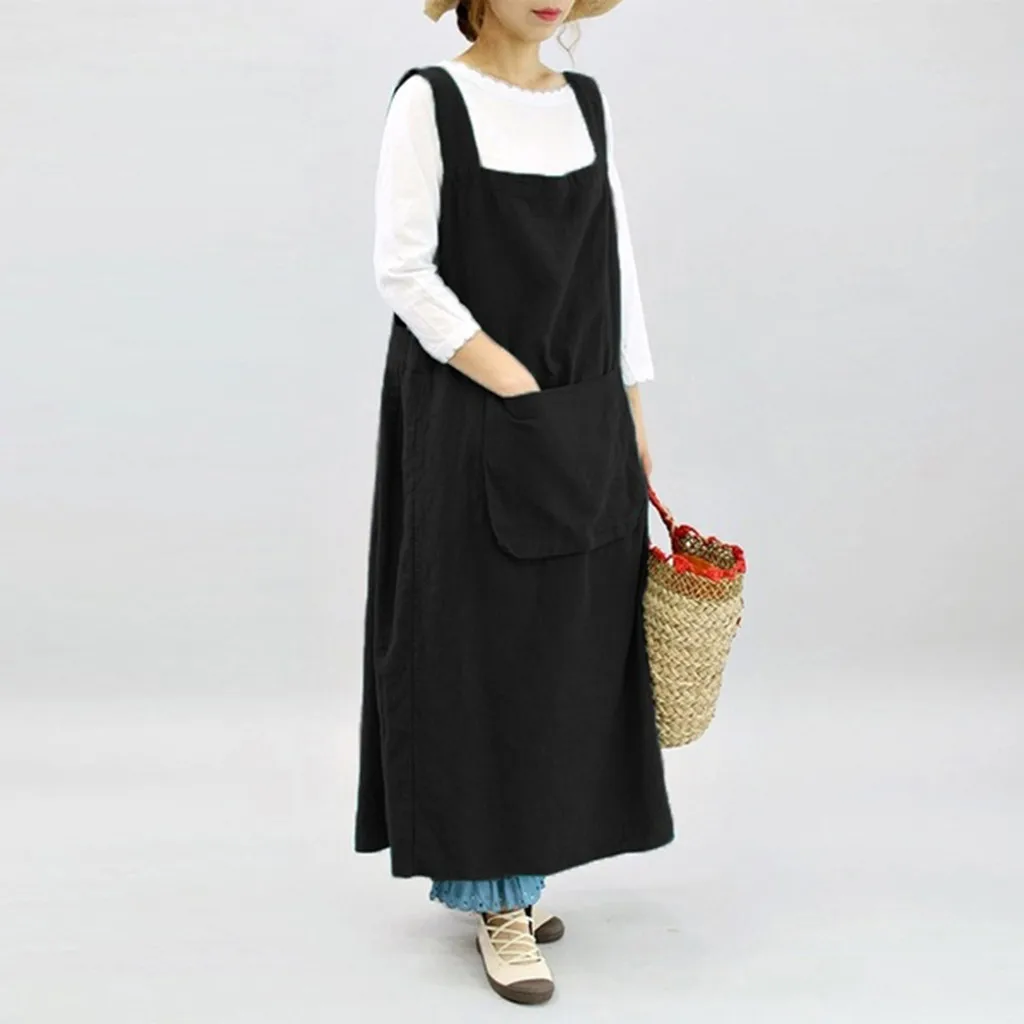 Apron Pure Color Cooking Sleeveless Kitchen Aprons For Woman Chef Waiter Cafe Shop Work Pinafore Dress Apron Kitchen 19JUN7
Apron Pure Color Cooking Sleeveless Kitchen Aprons For Woman Chef Waiter Cafe Shop Work Pinafore Dress Apron Kitchen 19JUN7