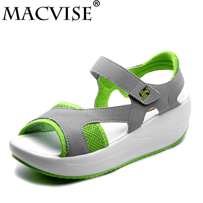 Macvise Fashion Women Sandals 2019 Breathable Comfort Shopping Ladies Walking Loafers Summer Platform Black Sandal Shake Shoes
Macvise Fashion Women Sandals 2019 Breathable Comfort Shopping Ladies Walking Loafers Summer Platform Black Sandal Shake Shoes