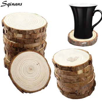Sqinans Natural Round Wood Coasters Cup Mat Tea Coffee Mug Drinks Holder Table Mat Wooden Coasters For Drinks
Sqinans Natural Round Wood Coasters Cup Mat Tea Coffee Mug Drinks Holder Table Mat Wooden Coasters For Drinks
