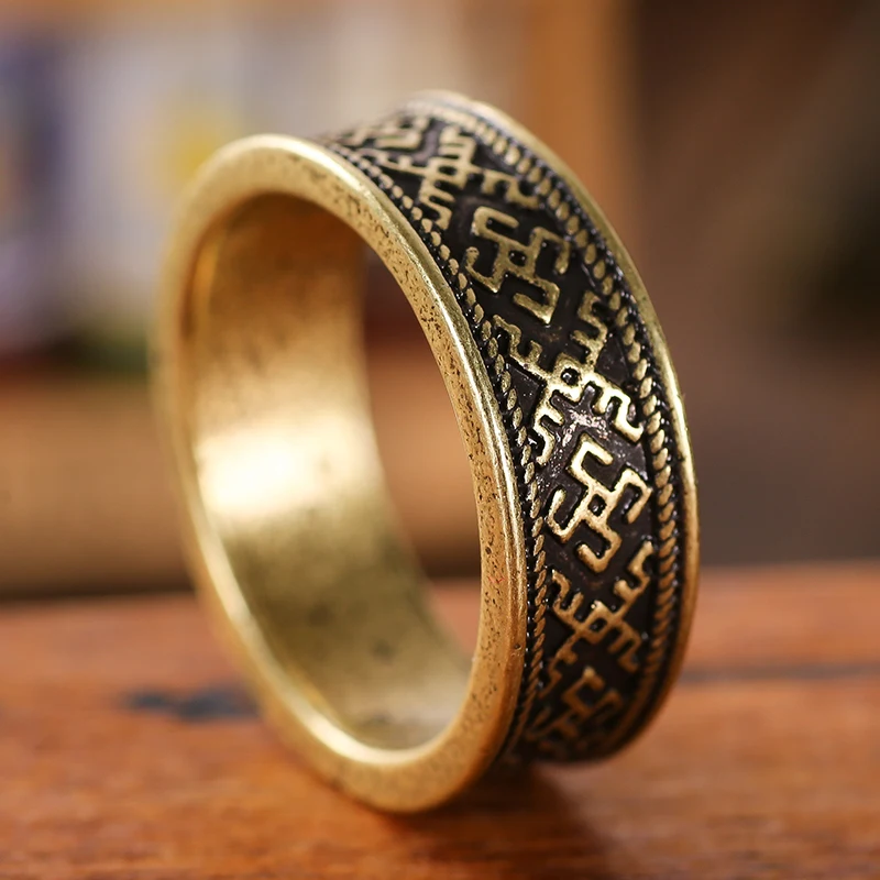 Oberezhnoe Ring Men Fern Flower Knot Ring Viking Slavic Anel Jewelry Drop Shipping
Oberezhnoe Ring Men Fern Flower Knot Ring Viking Slavic Anel Jewelry Drop Shipping