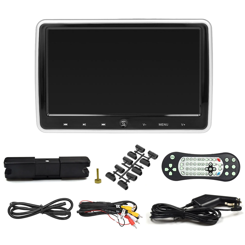 JD-1018D 10.1 Inches Car Headrest DVD Player Auto Monitor Touch Button Built-in Speakers Support Disk FM IR HD AV IN SD Card
JD-1018D 10.1 Inches Car Headrest DVD Player Auto Monitor Touch Button Built-in Speakers Support Disk FM IR HD AV IN SD Card