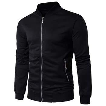 Men's solid Casual Jacket Tops Outwear Autumn and winter Men personality stand collar long sleeve Clothing Jackets size 3XL
Men's solid Casual Jacket Tops Outwear Autumn and winter Men personality stand collar long sleeve Clothing Jackets size 3XL