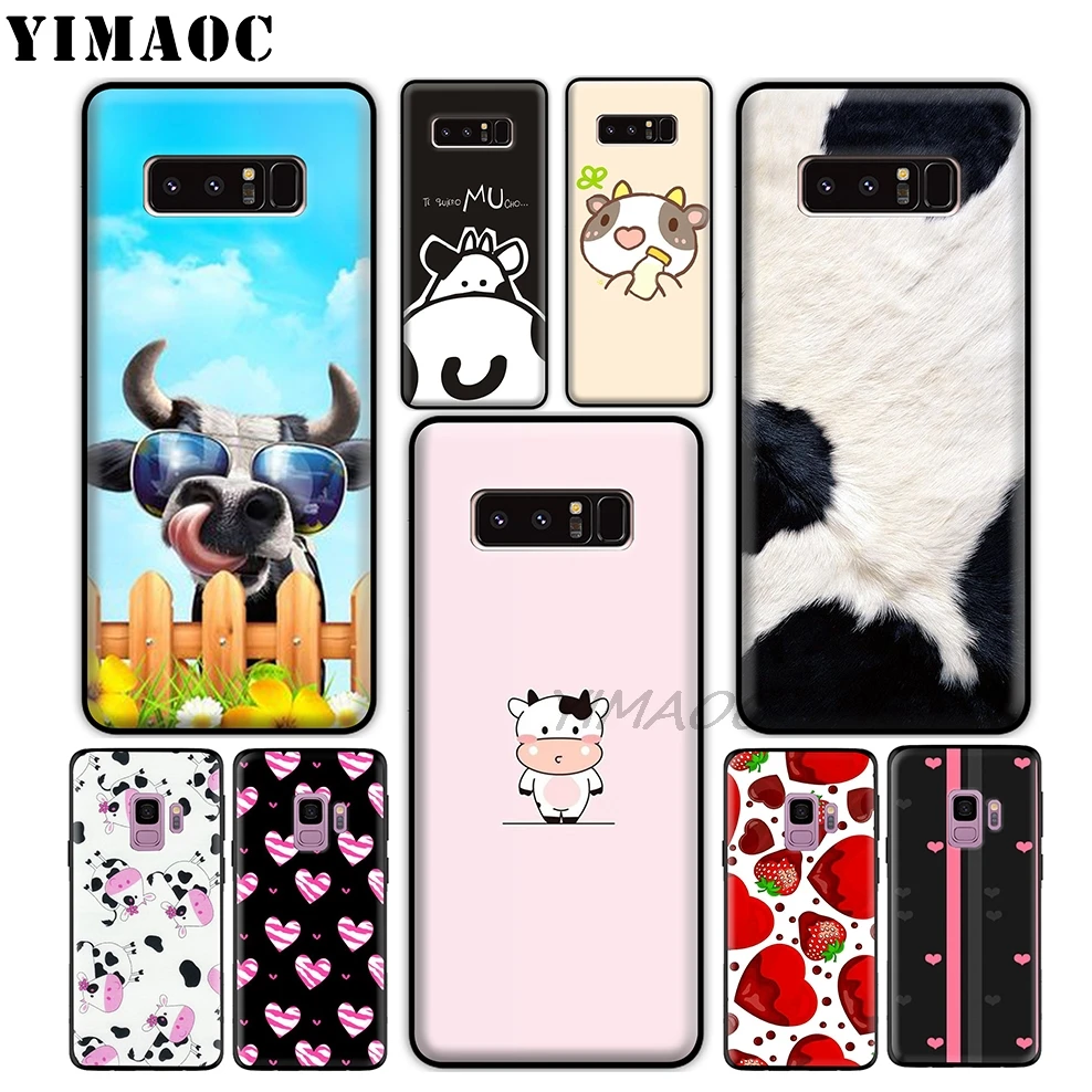 YIMAOC Cute Cow Funny Soft TPU Silicone Case for Samsung Galaxy S10 S10e S9 S8 Plus S7 S6 Edge S9 Plus & J6
YIMAOC Cute Cow Funny Soft TPU Silicone Case for Samsung Galaxy S10 S10e S9 S8 Plus S7 S6 Edge S9 Plus & J6