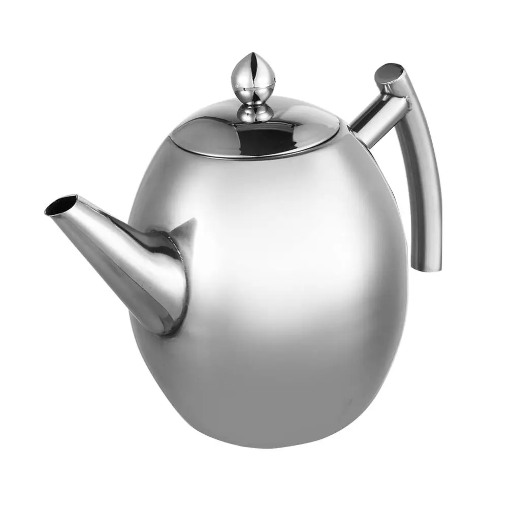 Durable Stainless Steel Teapot Coffee Pot Kettle With Filter Large Capacity Mocha Coffee Pot
Durable Stainless Steel Teapot Coffee Pot Kettle With Filter Large Capacity Mocha Coffee Pot