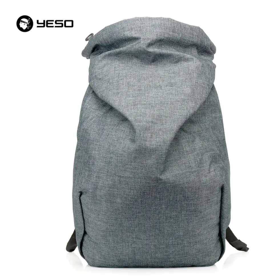 

YESO Brand Fashion Korean Style Casual Korean Nylon Men Laptop Backpack School Teenager Stylish Backpacks Boys Girls Travel Bags