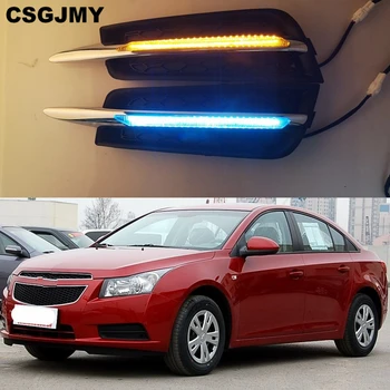 CSGJMY 1Set For chevrolet cruze 2009 2010 2011 2012 2013 2014 DRL Daytime Running Light fog lamp cover with yellow turn signal
CSGJMY 1Set For chevrolet cruze 2009 2010 2011 2012 2013 2014 DRL Daytime Running Light fog lamp cover with yellow turn signal