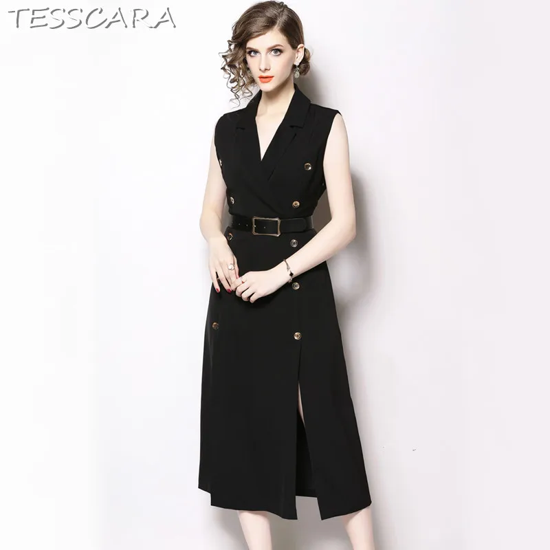 TESSCARA Women Spring Autumn Elegant Office Dress Blazer Female Fashion Robe Femme High Quality Vintage Designer Party Vestidos
TESSCARA Women Spring Autumn Elegant Office Dress Blazer Female Fashion Robe Femme High Quality Vintage Designer Party Vestidos