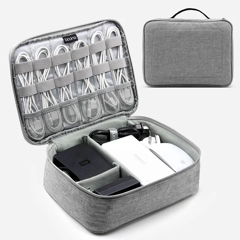 Multifunction Digital Gadget Storage Box for HDD USB Data Cable Power Bank Charger Travel Electronics Accessories Organizer Bag
Multifunction Digital Gadget Storage Box for HDD USB Data Cable Power Bank Charger Travel Electronics Accessories Organizer Bag