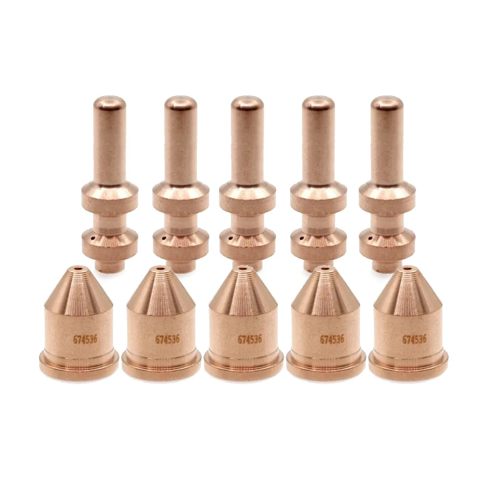 5pcs Electrodes + 5pcs Nozzles Plasma Torch Replacement Accessories For Miller Spectrum XT60 Pkg-10 60A Plasma Torch New Arrival
5pcs Electrodes + 5pcs Nozzles Plasma Torch Replacement Accessories For Miller Spectrum XT60 Pkg-10 60A Plasma Torch New Arrival