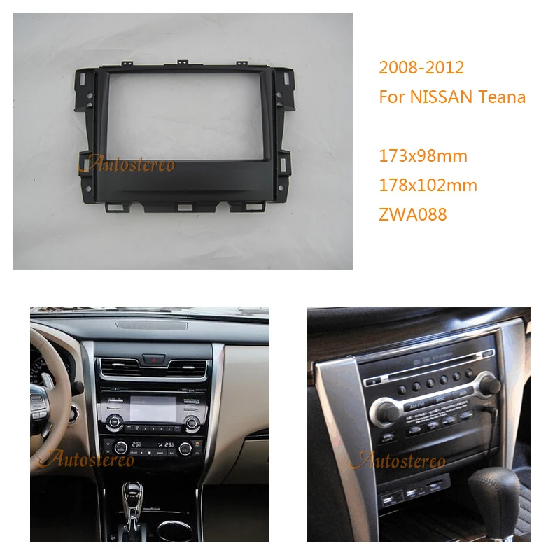 Car CD Fascia Radio Fitting Kit Stereo Adaptor Panel for NISSAN Teana 2008-2012 ZWA11-088
Car CD Fascia Radio Fitting Kit Stereo Adaptor Panel for NISSAN Teana 2008-2012 ZWA11-088