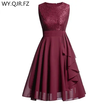 OML522#Chiffon and Lace Wine Red Short Bridesmaid Dresses Weddiong Party Dress 2019 Prom Gown Women's Fashion Wholesale Clothing
OML522#Chiffon and Lace Wine Red Short Bridesmaid Dresses Weddiong Party Dress 2019 Prom Gown Women's Fashion Wholesale Clothing