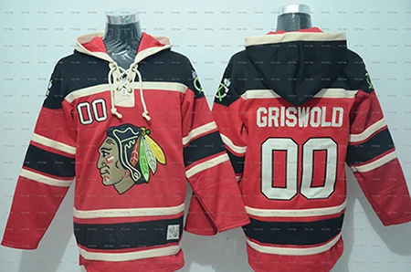 Clark Griswold Hoodies #00 Christmas Vacation Movie Hockey Jersey Mens Stitched Throwback Hoodie Sports sweater Free Shipping
Clark Griswold Hoodies #00 Christmas Vacation Movie Hockey Jersey Mens Stitched Throwback Hoodie Sports sweater Free Shipping