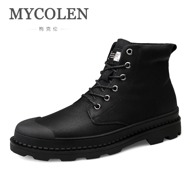 MYCOLEN Men'S Boots Ankle Leather Casual Shoes Luxury Designers Out Door Warm Basic Winter Boots Non-Slip Rubber Bota Masculina
MYCOLEN Men'S Boots Ankle Leather Casual Shoes Luxury Designers Out Door Warm Basic Winter Boots Non-Slip Rubber Bota Masculina