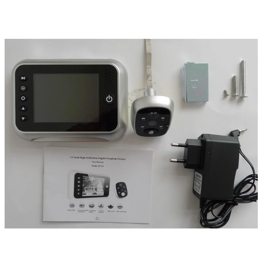 New videoglazok Russian Menu 3.5 inch LCD IR Night vision 3X Zoom Photos Taking+Video Recording 32Rings door peephole Max 32G
New videoglazok Russian Menu 3.5 inch LCD IR Night vision 3X Zoom Photos Taking+Video Recording 32Rings door peephole Max 32G