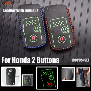 100PCS 2 Butons Auto Accessorie For CRV Civic Accord CITY Fit Pilot Crossroad Car Styling Leather Luminous Keyboard Key Case Bag
100PCS 2 Butons Auto Accessorie For CRV Civic Accord CITY Fit Pilot Crossroad Car Styling Leather Luminous Keyboard Key Case Bag