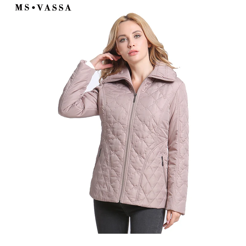 MS VASSA 2019 New Women Plus Size Parkas Spring padded Casual Coats Classic Sandwich Quilted Jacket 7XL Ladies outerwear
MS VASSA 2019 New Women Plus Size Parkas Spring padded Casual Coats Classic Sandwich Quilted Jacket 7XL Ladies outerwear