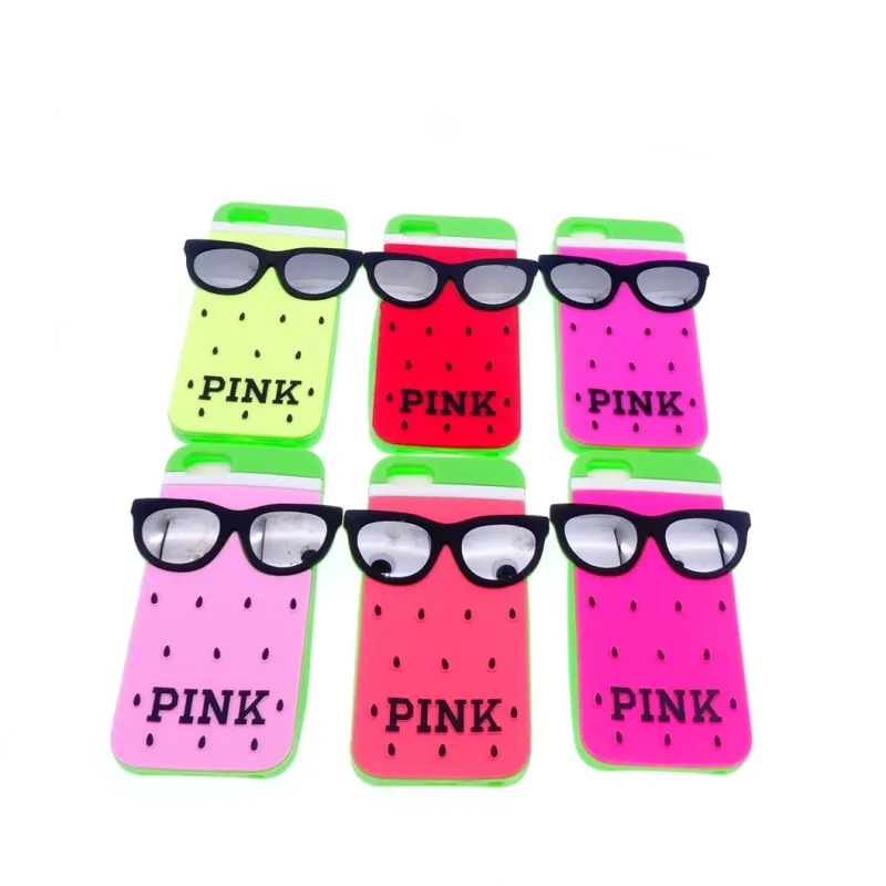 Fashion Cute 3D Cartoon Watermelon Victoria Style PINK Letters Soft Rubber Silicone Case for iphone 5 5S 5G Multicolor
Fashion Cute 3D Cartoon Watermelon Victoria Style PINK Letters Soft Rubber Silicone Case for iphone 5 5S 5G Multicolor