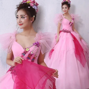 2019 Fairy tale Spring Summer Women Dress V neck Applique Ball Gown Quinceanera Dresses quinceanera-mekko
2019 Fairy tale Spring Summer Women Dress V neck Applique Ball Gown Quinceanera Dresses quinceanera-mekko