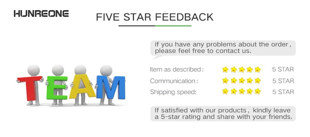 feedback 5 stars