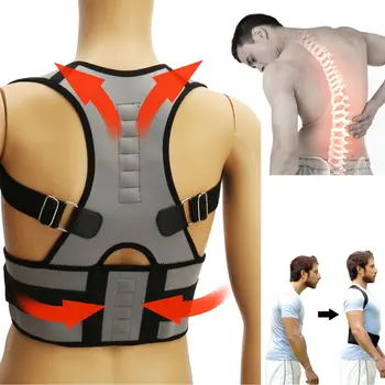 Adjustable Posture Corrector All-In-One Back Support Shoulder Lumbar Brace Belt Strap Universal for Men Women Straight Corrector
Adjustable Posture Corrector All-In-One Back Support Shoulder Lumbar Brace Belt Strap Universal for Men Women Straight Corrector