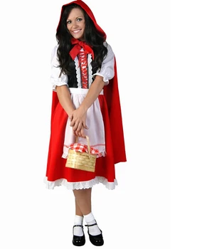 Little Red Riding Hood cosplay DS carnival nightclub carnival sexy party costume halloween dress+cloak girl women uniform
Little Red Riding Hood cosplay DS carnival nightclub carnival sexy party costume halloween dress+cloak girl women uniform