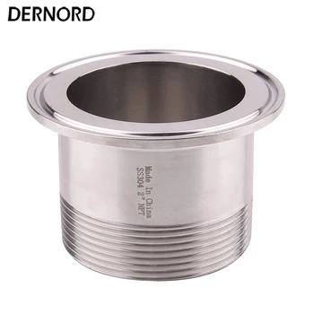 2" DN50 NPT Male Threaded Sanitary Pipe fitting Sanitary Quick Install 77mm Ferrule O/D 2.5'' Tri Clamp
2" DN50 NPT Male Threaded Sanitary Pipe fitting Sanitary Quick Install 77mm Ferrule O/D 2.5'' Tri Clamp
