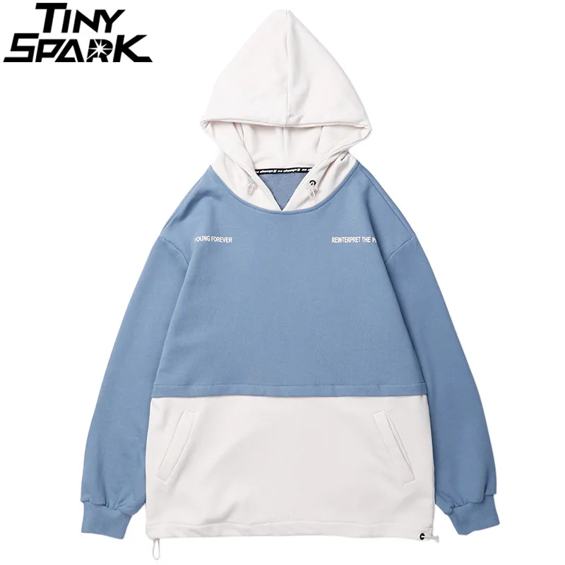 Men Hip Hop Hoodie Sweatshirt Autumn 2019 Harajuku Hoodie Pullover Streetwear Cotton Color Block Patchwork Korean Style Clothing
Men Hip Hop Hoodie Sweatshirt Autumn 2019 Harajuku Hoodie Pullover Streetwear Cotton Color Block Patchwork Korean Style Clothing