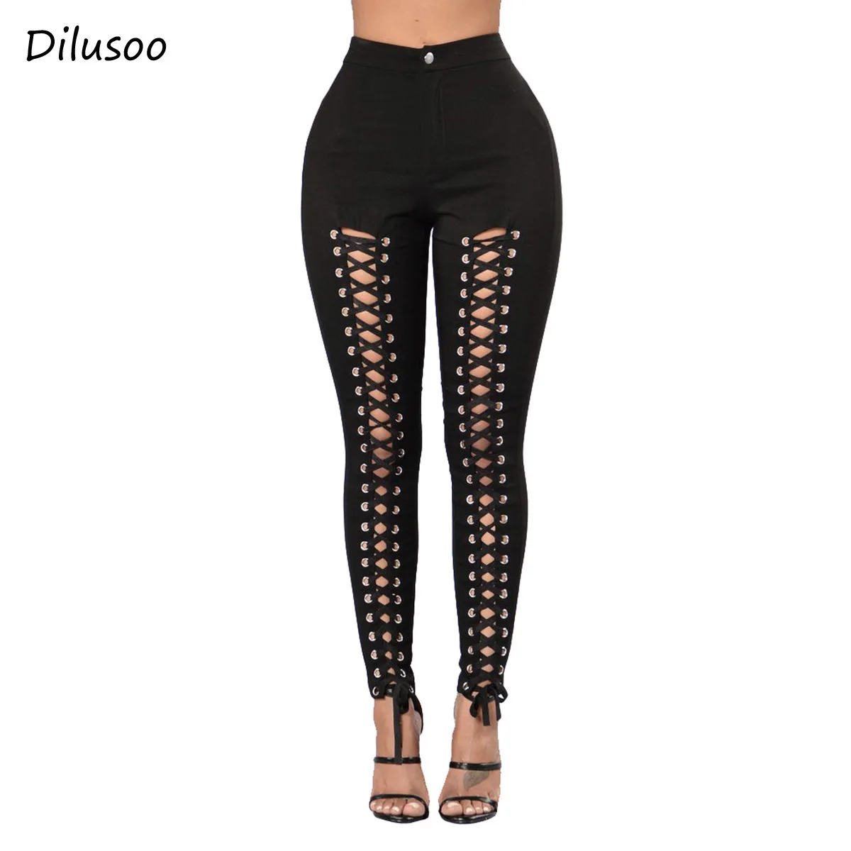 Dilusoo Women Sexy Bandage Jeans Pants High Waist Pencil Pants Solid High Elastic Denim Jeans Casual 4 Season Female Trousers
Dilusoo Women Sexy Bandage Jeans Pants High Waist Pencil Pants Solid High Elastic Denim Jeans Casual 4 Season Female Trousers