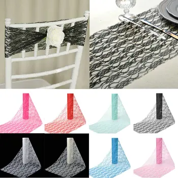 5 Rolls 12" x 10yards Lace on a Roll Ribbon DIY Netting Fabric Wedding Party Chair Sash Table Runner Cratf Decor
5 Rolls 12" x 10yards Lace on a Roll Ribbon DIY Netting Fabric Wedding Party Chair Sash Table Runner Cratf Decor