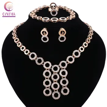 Fashion Gold Color Nigerian Wedding Jewelry For Women Party Dubai Jewelry Sets Bride Vintage Costume Jewellery Sets
Fashion Gold Color Nigerian Wedding Jewelry For Women Party Dubai Jewelry Sets Bride Vintage Costume Jewellery Sets