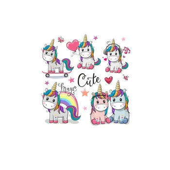 Prajna Cartoon Lovely Unicorn Patches Heat Transfer Vinyl Stickers Patches Iron On Transfers For Kids Clothing Washable Applique
Prajna Cartoon Lovely Unicorn Patches Heat Transfer Vinyl Stickers Patches Iron On Transfers For Kids Clothing Washable Applique