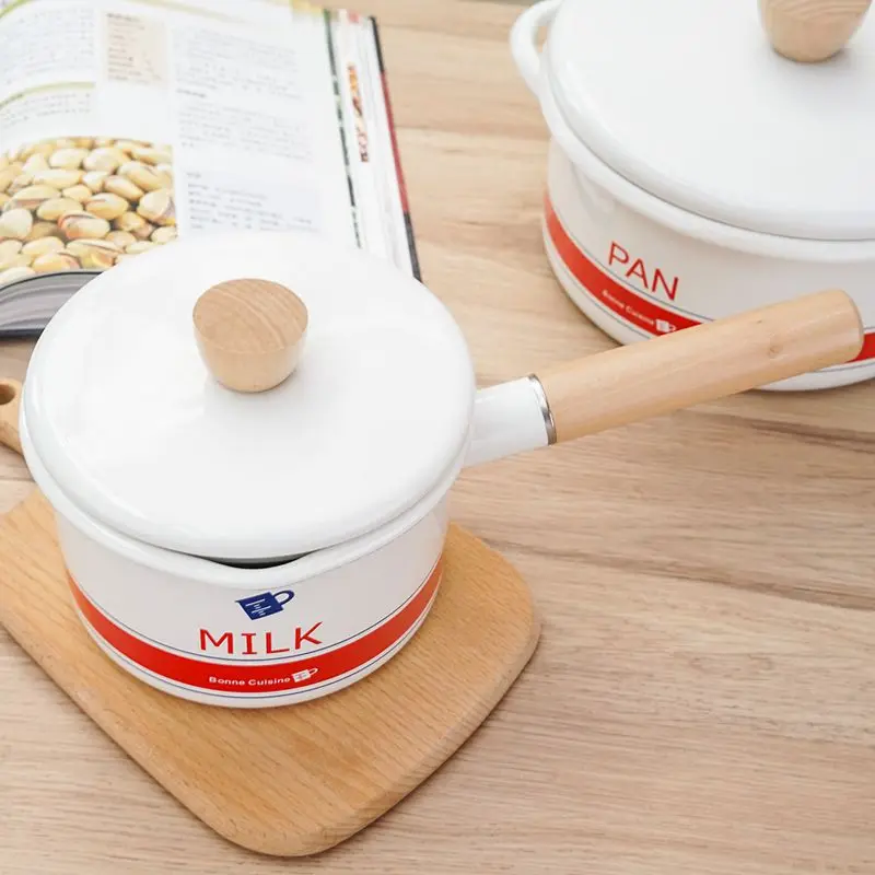 Enamel Japan Thickened 1.5L Side Leaking Mouth Milk Pot Baby Supplementary Pot Single Handle Pot Cooking Pots Ollas De Cocina
Enamel Japan Thickened 1.5L Side Leaking Mouth Milk Pot Baby Supplementary Pot Single Handle Pot Cooking Pots Ollas De Cocina