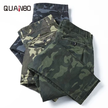 QUANBO 2020 New Autumn Spring Mens Camouflage Military Pants Fashion Multi-pocket Streetwear Camo Pants Men Casual Trousers
QUANBO 2020 New Autumn Spring Mens Camouflage Military Pants Fashion Multi-pocket Streetwear Camo Pants Men Casual Trousers