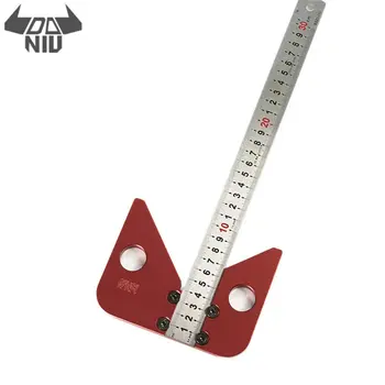 DANIU Red 45 Degrees Woodworking Center Scriber Angle Line Caliber Ruler for Wood Measuring Scribe Tool Aluminum Alloy
DANIU Red 45 Degrees Woodworking Center Scriber Angle Line Caliber Ruler for Wood Measuring Scribe Tool Aluminum Alloy