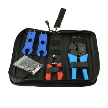 Solar Tool Set Hand Criper Plier Crimp Connector Spanner Solar Connector Multi Tool Kit Wire Stripper Crimping Pliers Tools Kit
Solar Tool Set Hand Criper Plier Crimp Connector Spanner Solar Connector Multi Tool Kit Wire Stripper Crimping Pliers Tools Kit