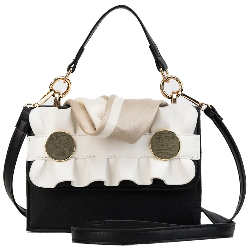 Summer Women Cute Leather Bag Silk Wave Metal Shoulder Crossbody Luxury Handbags Women Bags Designer Famous Brand Bolsa Feminina
Summer Women Cute Leather Bag Silk Wave Metal Shoulder Crossbody Luxury Handbags Women Bags Designer Famous Brand Bolsa Feminina