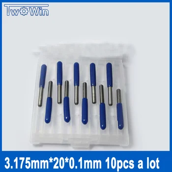 10pcs 3.175mm Shank,15 Angle,0.1mm PCB Carving Engraving Bits V Shape PCB Cutters Flat Bottom Wood Engraving Tools
10pcs 3.175mm Shank,15 Angle,0.1mm PCB Carving Engraving Bits V Shape PCB Cutters Flat Bottom Wood Engraving Tools