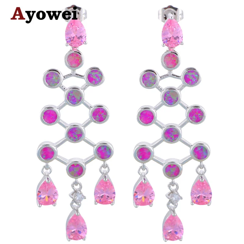 Ayowei Wholesale&Retail Romantic Red&Pink Fire Opal Silver Stamped Fashion Jewelry Drop Earrings OES645A for Lover
Ayowei Wholesale&Retail Romantic Red&Pink Fire Opal Silver Stamped Fashion Jewelry Drop Earrings OES645A for Lover