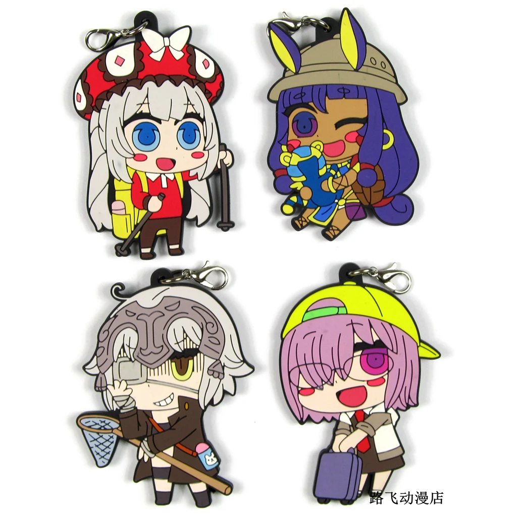 Fate/Grand Order Jeanne D'Arc Mash Kyrielight/Matthew Kyrielight Marie Antoinette Nitocris Action Figure Anime Rubber Pendant
Fate/Grand Order Jeanne D'Arc Mash Kyrielight/Matthew Kyrielight Marie Antoinette Nitocris Action Figure Anime Rubber Pendant