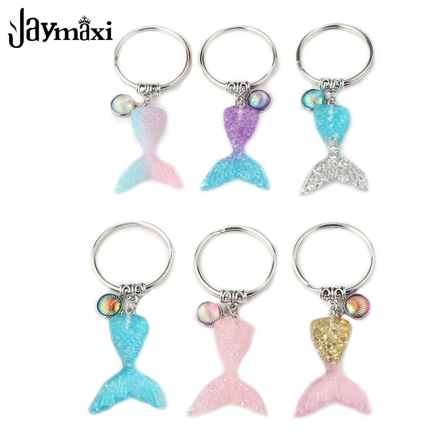 Jaymaxi Shell Mermaid Fishtail Keychain Gradient Fishscale Pendant Elegant Jewelry Charm for bag New 6 Colors
Jaymaxi Shell Mermaid Fishtail Keychain Gradient Fishscale Pendant Elegant Jewelry Charm for bag New 6 Colors