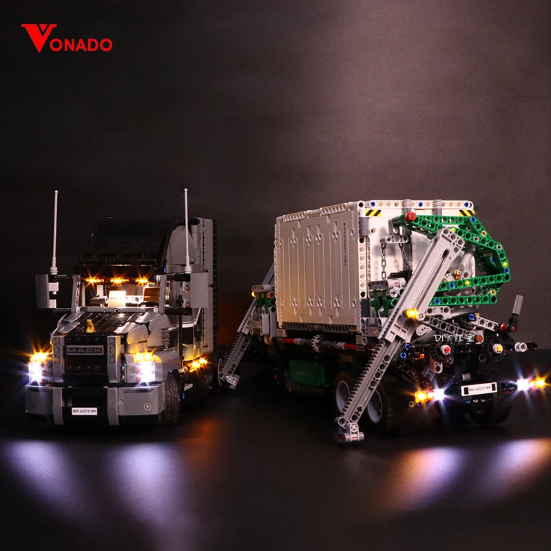 Led Light Set For Lego Technic 42078 Compatible 20076 the Mack AnthBig Truck Building Blocks Bricks Toys(LED light+Battery box)
Led Light Set For Lego Technic 42078 Compatible 20076 the Mack AnthBig Truck Building Blocks Bricks Toys(LED light+Battery box)