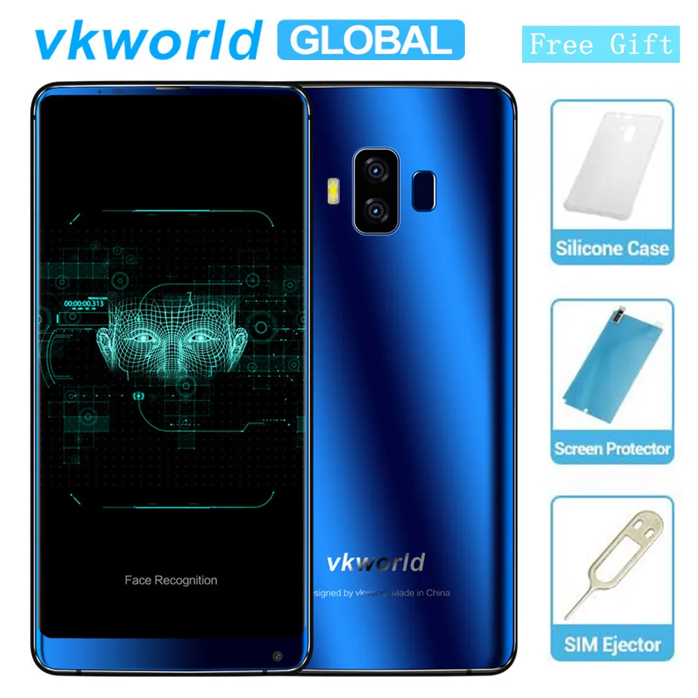 Original Vkworld S8 5.99" 18:9 Display FHD 5500mAh Smartphone Face ID 4GB 64GB MTK6750T Octa Core 16MP Android 7.0 4G CellPhone
Original Vkworld S8 5.99" 18:9 Display FHD 5500mAh Smartphone Face ID 4GB 64GB MTK6750T Octa Core 16MP Android 7.0 4G CellPhone