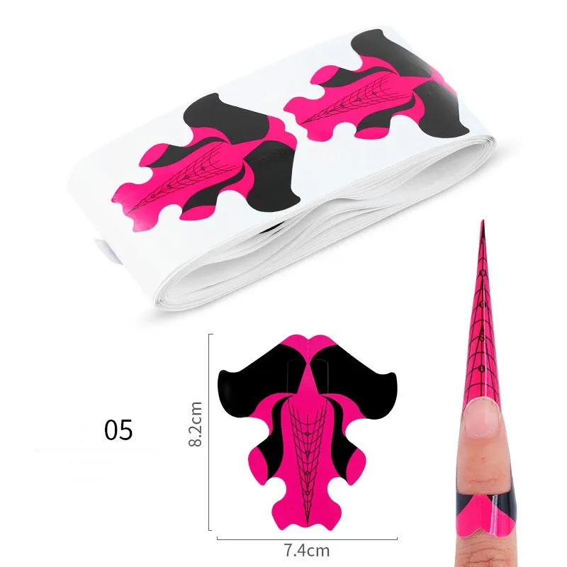 Disposable Nail Forms Supplies Tools Nail Extension Professional Nail Forms for Nails Art Acrylic UV Gel Extension Forms 100pcs
Disposable Nail Forms Supplies Tools Nail Extension Professional Nail Forms for Nails Art Acrylic UV Gel Extension Forms 100pcs