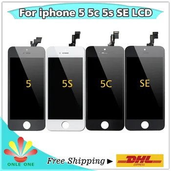 10pcs/lot Top Quality lcd display and Touch screen for iPhone 5 5G 5C 5S SE No Dead Pixel Digitizer Black/White
10pcs/lot Top Quality lcd display and Touch screen for iPhone 5 5G 5C 5S SE No Dead Pixel Digitizer Black/White