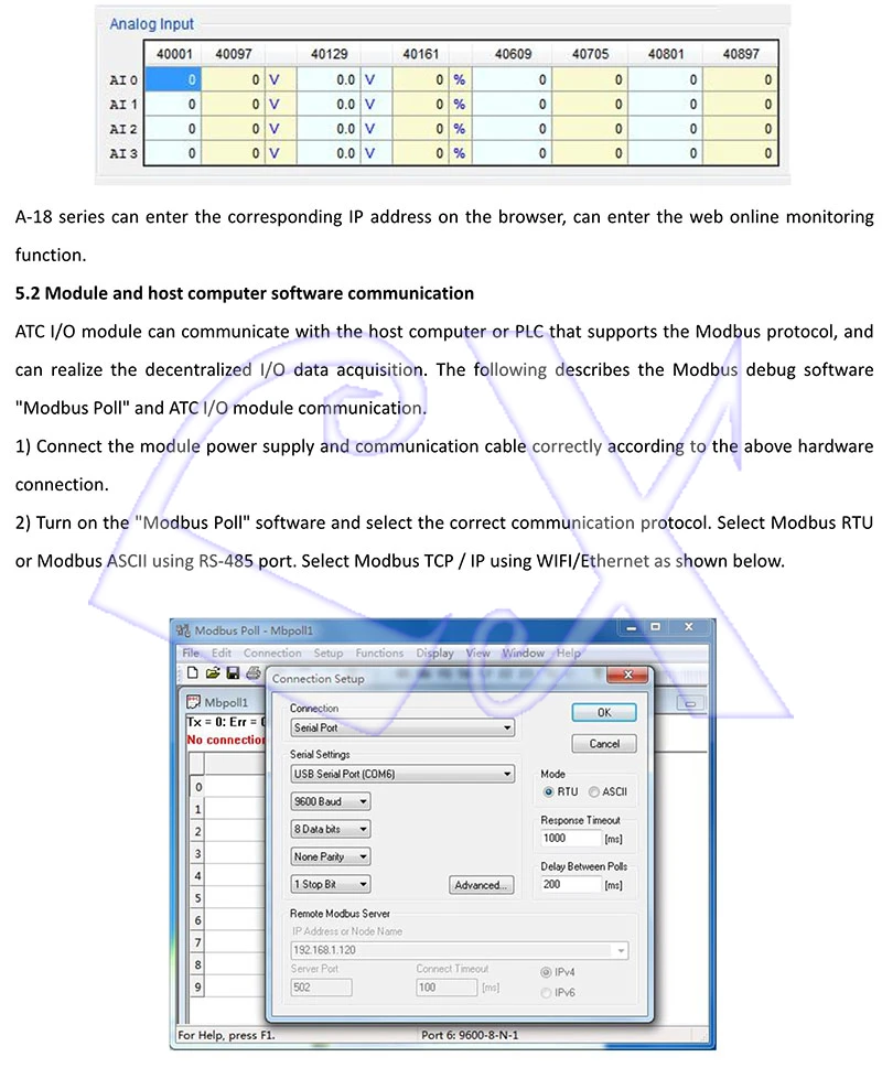 A-1 Serial Remote IO Module User Manual V1.14A_10